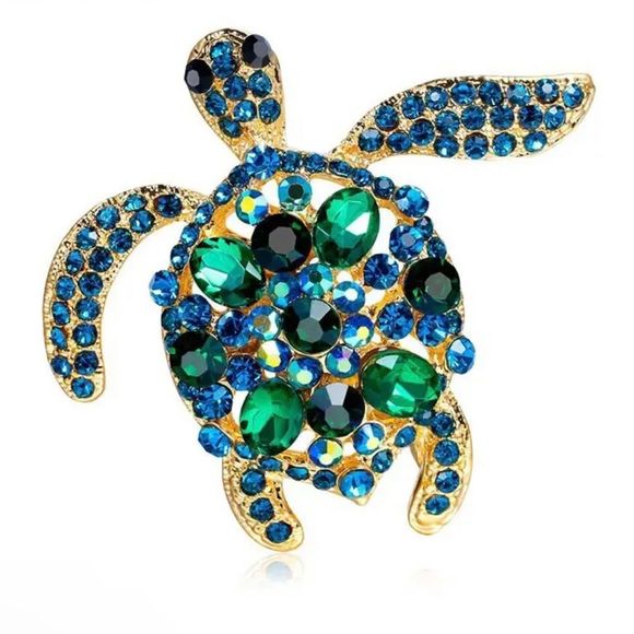 Jewelry - Sea Turtle Animal Brooch Pin